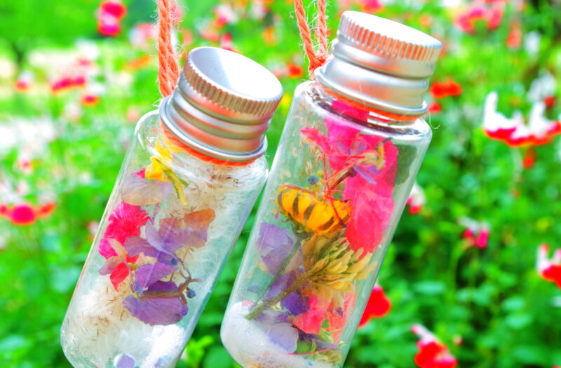 ネイチャーストラップ作り