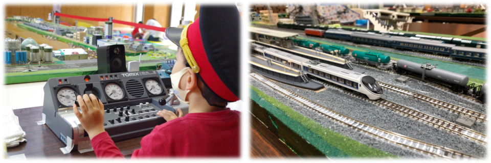 大迫力 鉄道模型ジオラマ チュウブ鳥取砂丘こどもの国