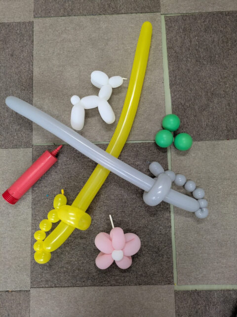 【春のこどもまつり】バルーンアート