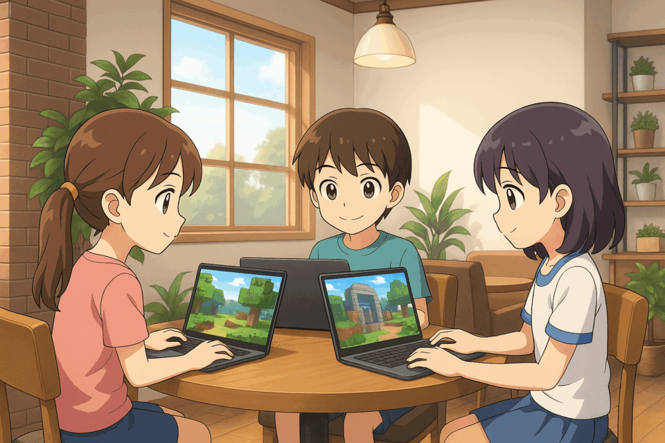 【要予約】マインクラフトで遊んでみよう!
