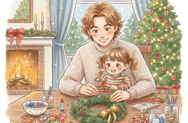 クリスマスリースを作ろう！