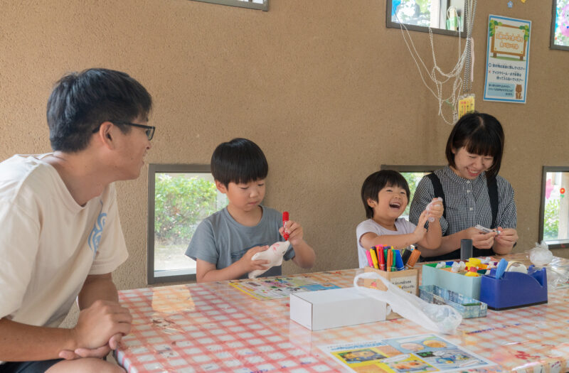 夏休み期間(7/18～8/23)の工作体験についてのおしらせ