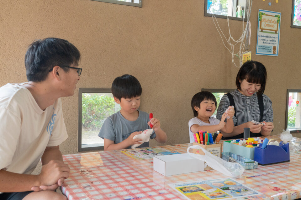夏休み期間(7/18～8/23)の工作体験についてのおしらせ