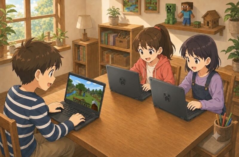 【要予約】マインクラフトで簡単プログラミング体験！